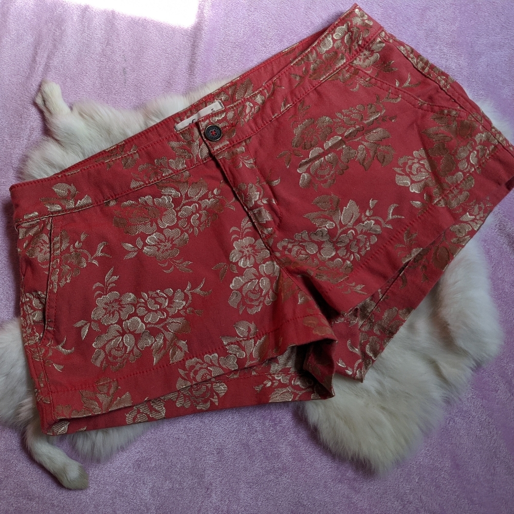 🏵️ Hollister low rise floral print shorts